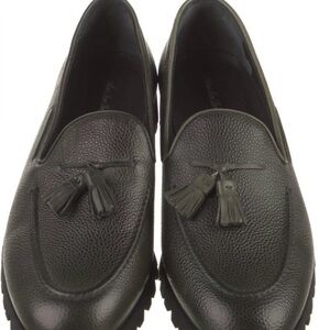 Aime Leon Dore Leather Tassel Loafers - Men's Slip-On Dress Shoes
